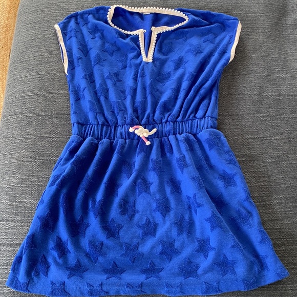 J crew royal blue beach cover up - Picture 3 of 3